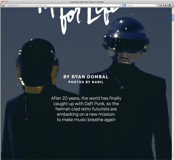 Daft Punk Cover Story
