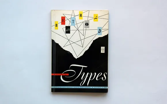 Berthod Type Foundry Specimen 525B